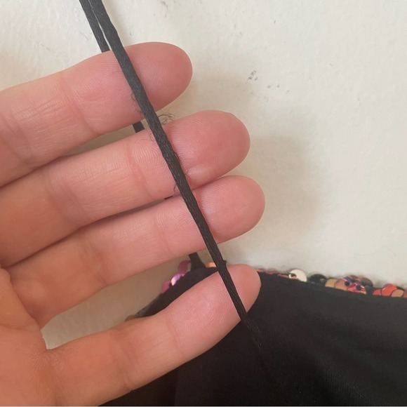 Topshop Multicolored Sequin Mini Slip Dress 2 XS - Picture 9 of 9